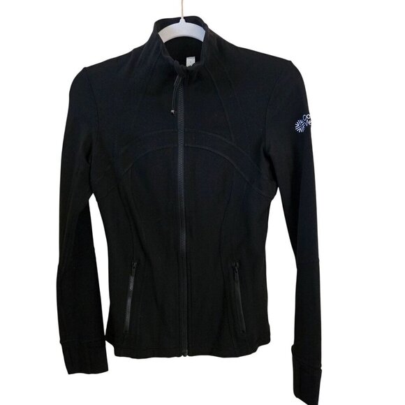 Lululemon Black Define Jacket Luon Size 6 - Picture 2 of 12
